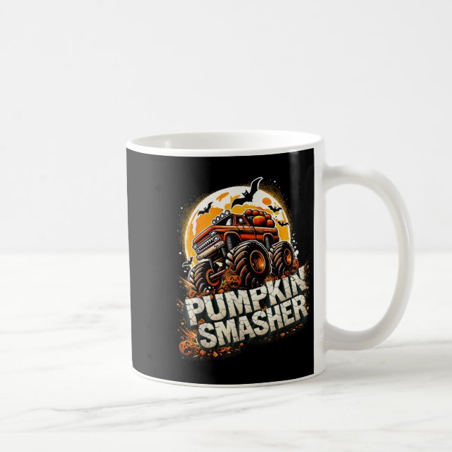 Taza De Café Moon Halloween Moon Men B (Derecha)