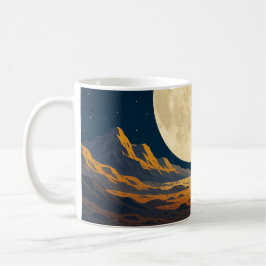 Taza De Café Moon Horizon