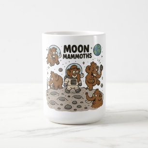 Taza De Café MOON MAMMOTHS divertido