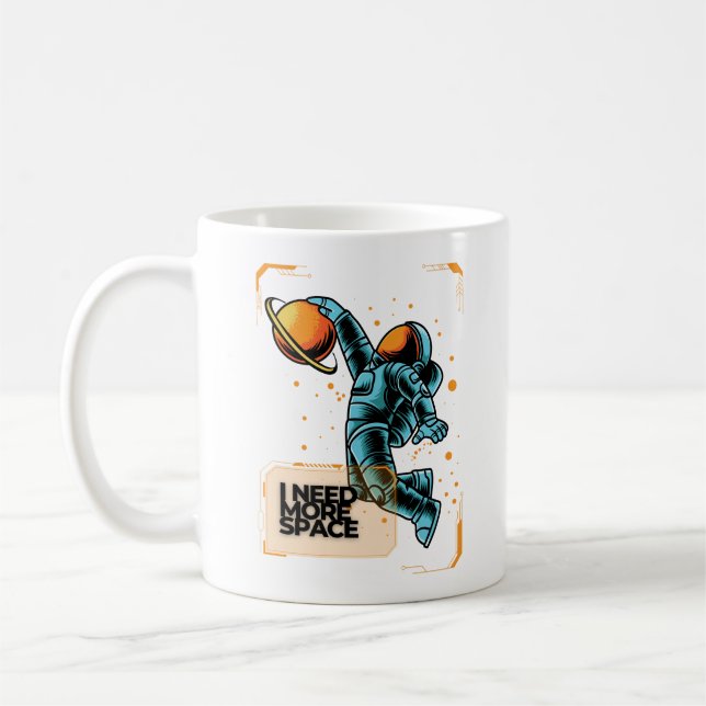 Taza De Café Moon Slam Dunk Coffee Cup (Izquierda)