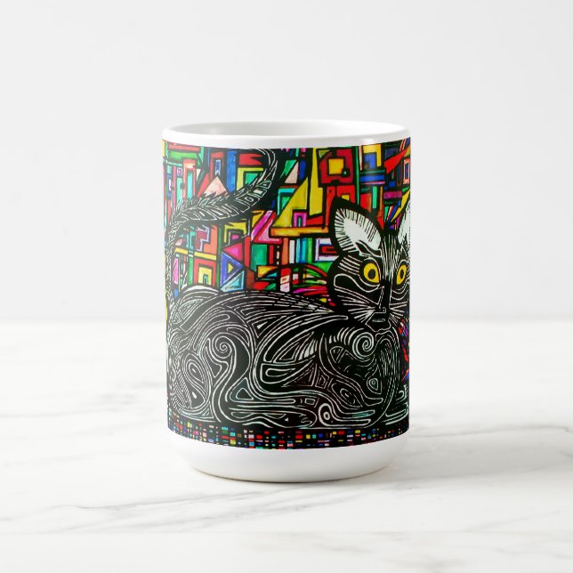 Taza De Café Moonie Cat (Centro)