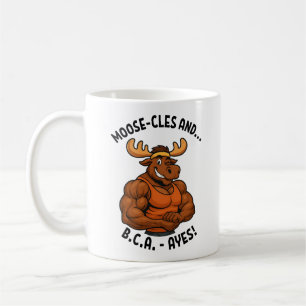 Taza De Café Moose-cles y BCAAs – Divertido entrenamiento de al