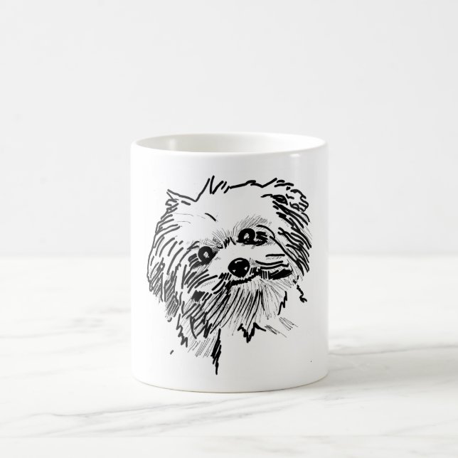 Taza De Café Mop Dog (Centro)