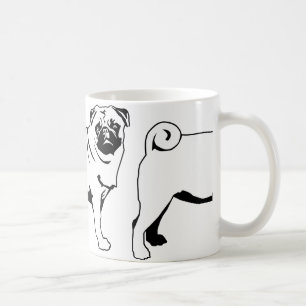 Taza De Café Mops Pug