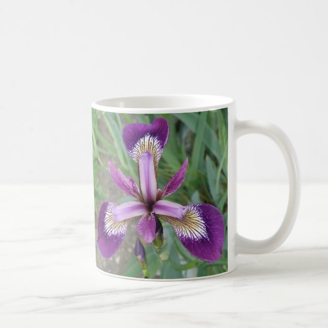 Taza De Café Morado iris Mug (Derecha)