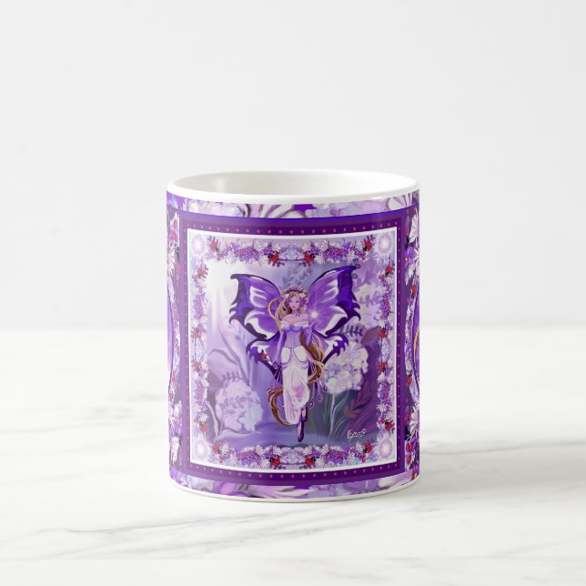 Taza De Café Morado Sun Fairy Coffee Mug (Centro)