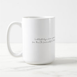 Taza De Café Morar seguro bosque dibujado a mano sopa