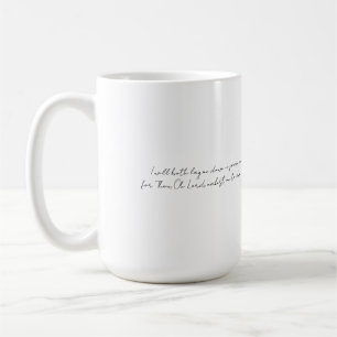 Taza De Café Morar seguro bosque dibujado a mano sopa