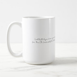 Taza De Café Morar seguro bosque dibujado a mano sopa