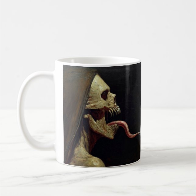 Taza De Café Morbid Banshee | Mug (Izquierda)