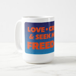 Taza De Café More Freedom Retro