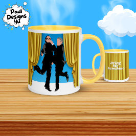 Taza De Café Morecambe y Wise Coffee Mug BBC Classic Comedy