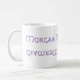 Taza De Café Morgan La Sirenita Upsidedown&Back Mug