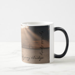 Taza de café Morphing de Skyway de la sol