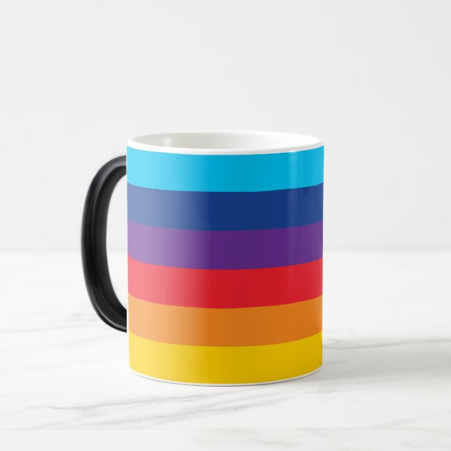 taza de café morphing LGBTQ 11 oz (Anverso izquierdo)