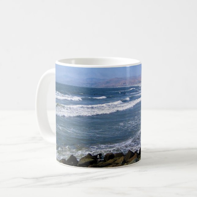Taza De Café Morro Bay, California (Anverso izquierdo)