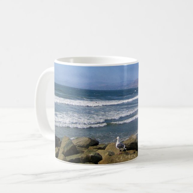 Taza De Café Morro Bay, California (Anverso izquierdo)