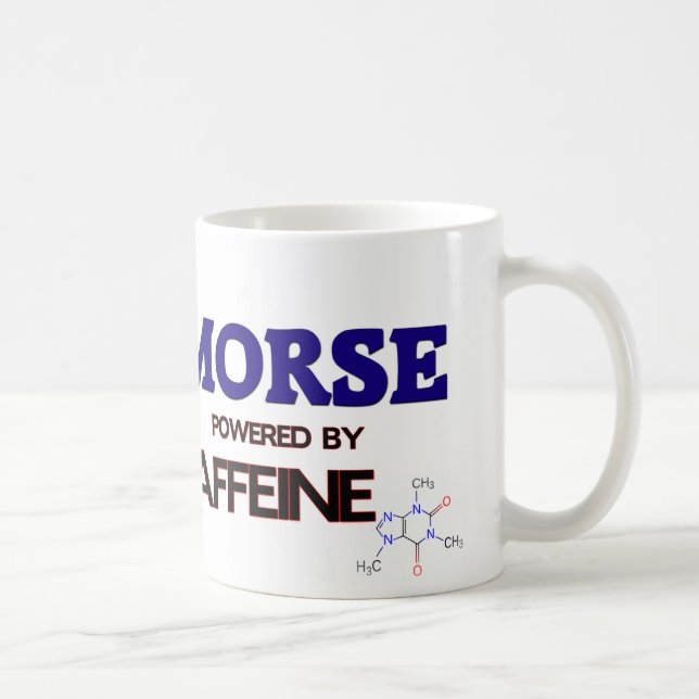 Taza De Café Morse accionó por el cafeína (Derecha)