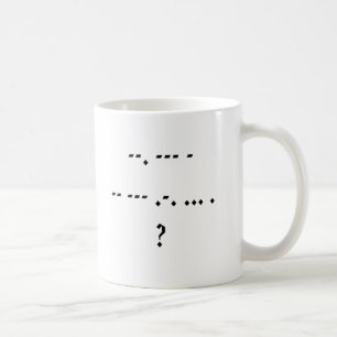Taza De Café ¿Morse conseguido?