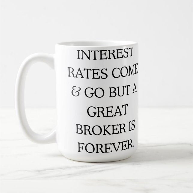 Taza De Café Mortgage Café mug (Izquierda)