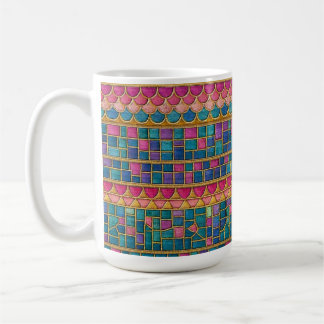 Taza De Café Mosaic pattern mug