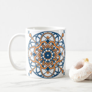 Taza De Café Mosaico andaluz marroquí