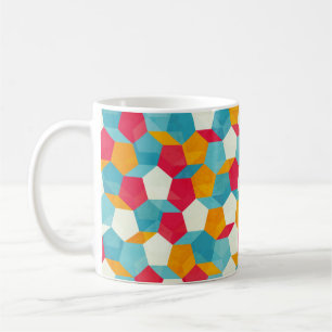 Taza De Café mosaico de color sin fisuras