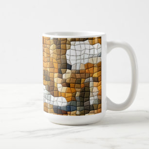 TAZA DE CAFÉ MOSAICO DE ZORRO
