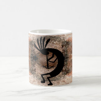 Taza De Café Mosaico del desierto del suroeste de Kokopelli