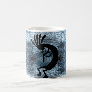 Taza De Café Mosaico del desierto del suroeste de Kokopelli 2