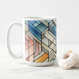 Taza De Café Mosaico geométrico