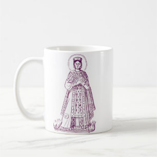 Taza De Café mosaico griego de Santa Inés de Roma