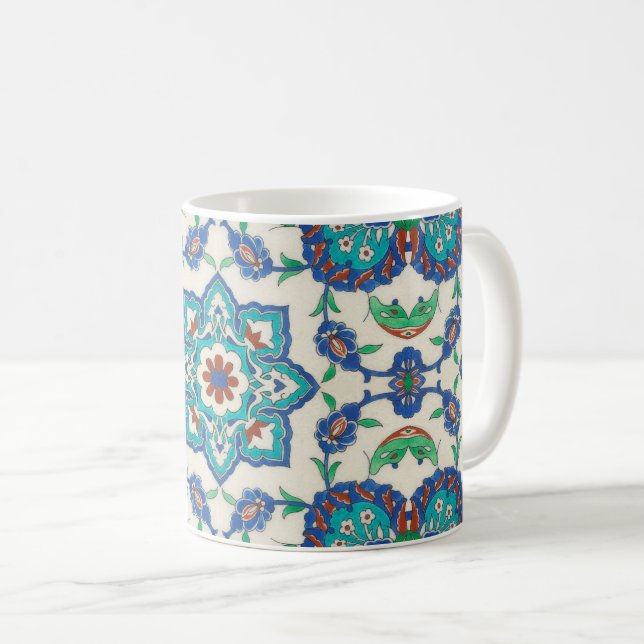 Taza De Café Mosaico ornamentado (Anverso derecho)
