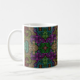 Taza De Café Mosaico urbano
