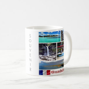 Taza De Café mosaico z zGP03 de GUADELOUPE, Caribe,