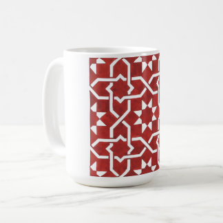 Taza De Café Mosaïque andalouse rouge SEVILLE