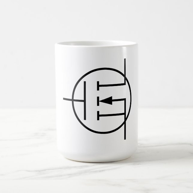 Taza De Café MOSFET (canal N) (Centro)