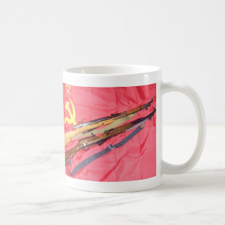 Taza De Café mosin ruso de los rifles, sks