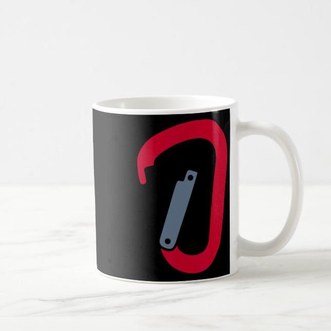 Taza De Café Mosquetón de escalada (Derecha)