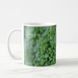 Taza De Café Moss de jardín y Fern