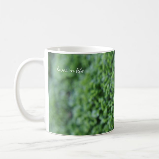 Taza De Café Moss de jardín y Fern (Izquierda)