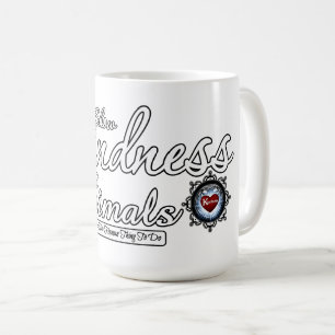 Taza De Café Mostrar Amabilidad A Los Animales