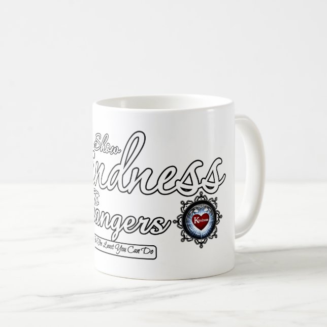 Taza De Café Mostrar Amabilidad A Los Extraños (Anverso derecho)