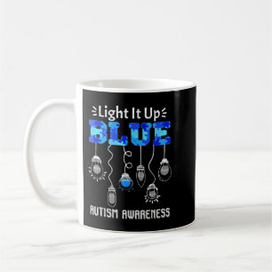 Taza De Café Mostrar apoyo a la conciencia del autismo con este