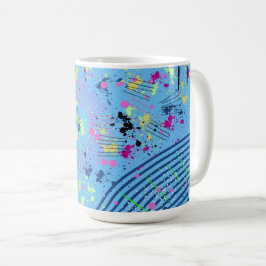 Taza De Café Mostrar fuegos artificiales