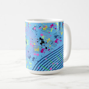 Taza De Café Mostrar fuegos artificiales