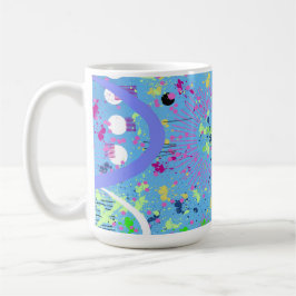 Taza De Café Mostrar fuegos artificiales