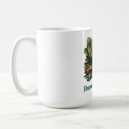 Taza De Café Mostrar tus cosas — Camisa de declaración motivaci