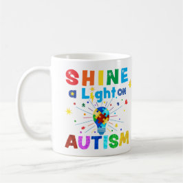 Taza De Café MOSTRAR una luz sobre el AUTISMO