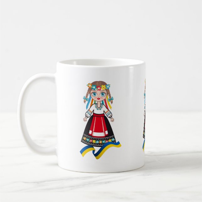 Taza De Café Motanka, muñeca folclórica ucraniana, victoria en  (Izquierda)